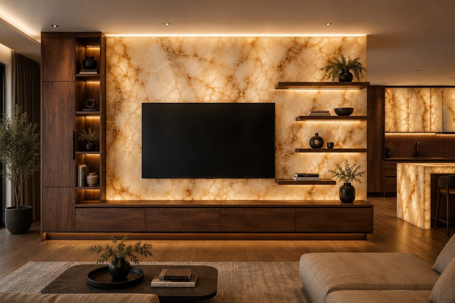 Interior premium mobilat de Zenevo